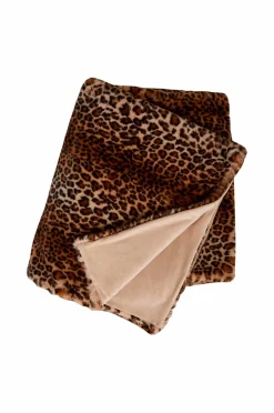 Best Skinnwille Pläd Leo 140x220 cm Brun