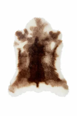 Discount Skinnwille Tæppe Reindeer Brown