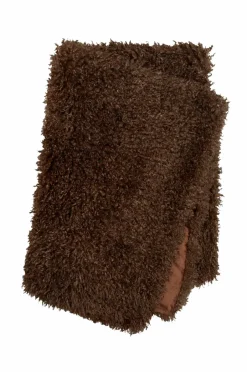 Online Skinnwille Tæppe Wooly Brun
