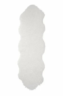 Online Skinnwille Tæppeimitation Wooly 180cm Elfenben