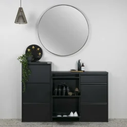 Best Spinder Design Skoskab Billy 6 Sort