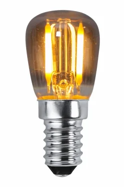 Clearance Star Trading LED E14 T26 30lm Smoke Røggrå