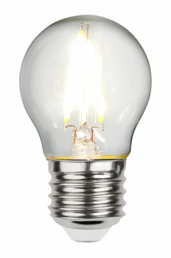 Clearance Star Trading LED-pære E27 G45 Transparent