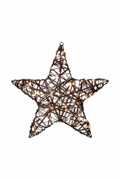 New Star Trading Outdoordecoration Vicke Star 40cm Brun