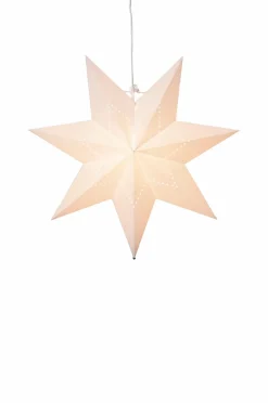 Outlet Star Trading Paperstjerne Lysa 45cm Hvid