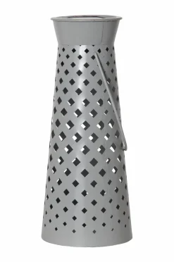 Sale Star Trading Solcellelygte Romby 32cm Grey