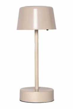 Star Trading Solcellebordlampe Solei Beige
