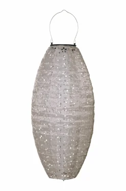 Star Trading Solcelledekoration Festa 40 cm Beige