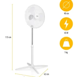 Clearance Tristar Gulvvifte Justerbar højde 85-115 cm No color