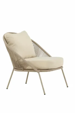 Online Venture Home Lindos Lounge Chair 2-pak Beige