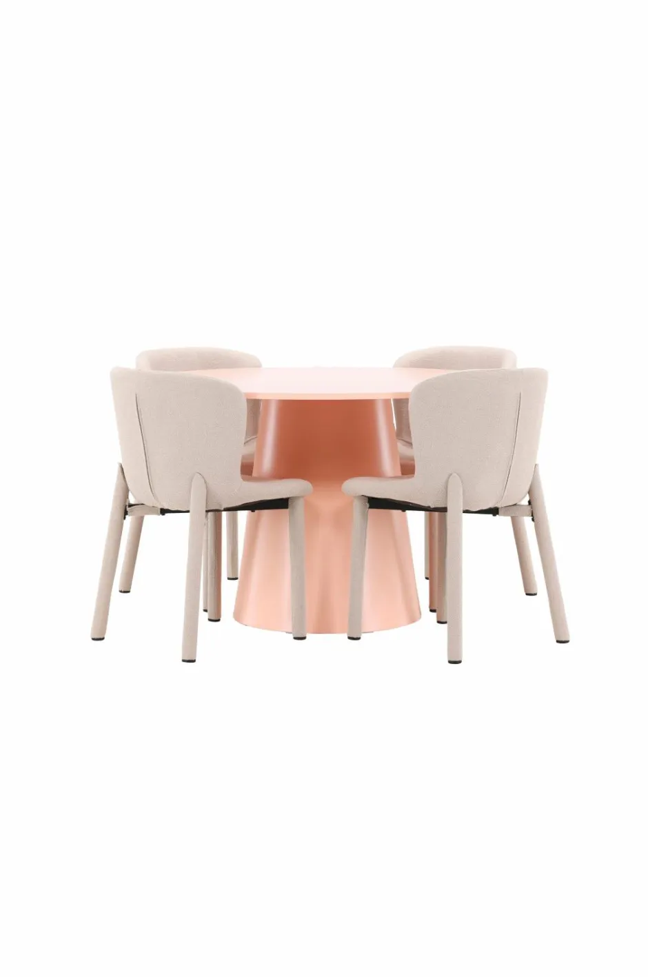 Best Venture Home Spisebord Lanzo med Astoria-stol Beige