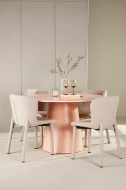 Best Venture Home Spisebord Lanzo med Astoria-stol Beige