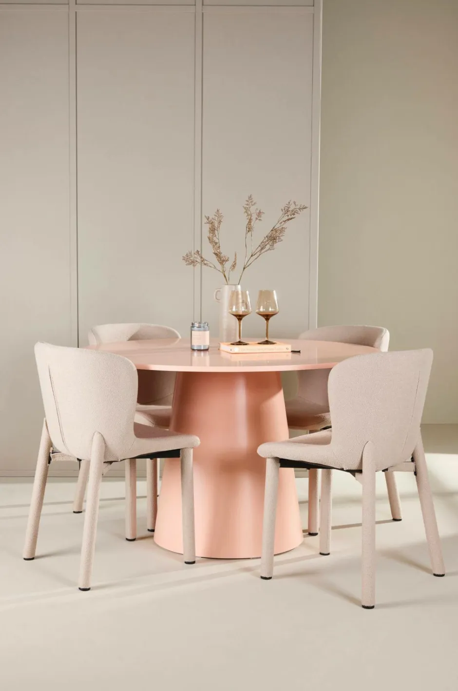 Best Venture Home Spisebord Lanzo med Astoria-stol Beige