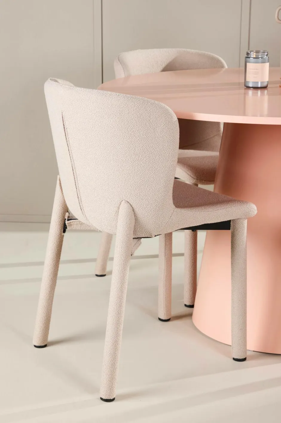 Best Venture Home Spisebord Lanzo med Astoria-stol Beige