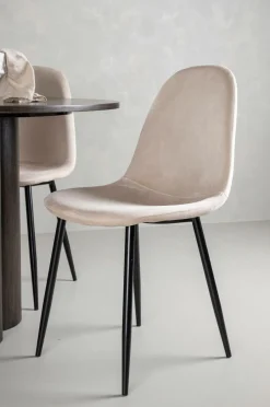 Sale Venture Home Spisegruppe Olivia med 4 stole Polar Brown, Beige