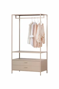 Online WOOOD Ferris Åben garderobe Sand