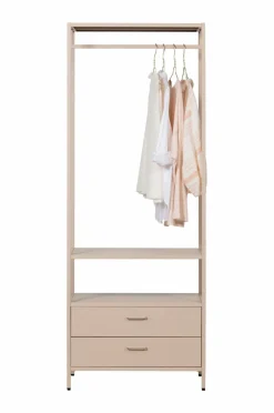 Clearance WOOOD Ferris Åben garderobe Sand