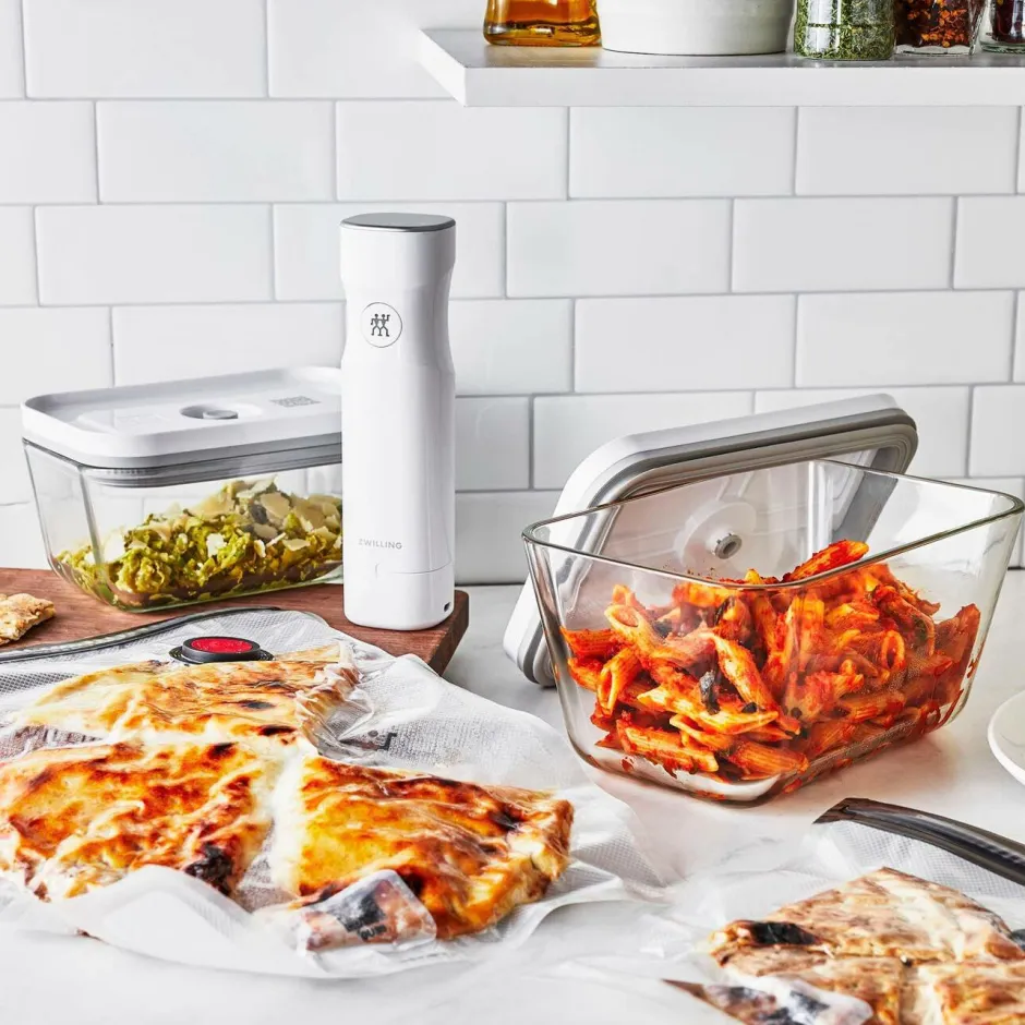 Best ZWILLING Startsæt Vakuum Glas Fresh & Save 7 dele WHITE