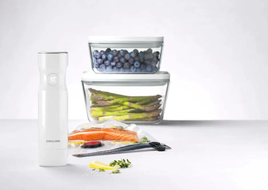 Best ZWILLING Startsæt Vakuum Glas Fresh & Save 7 dele WHITE